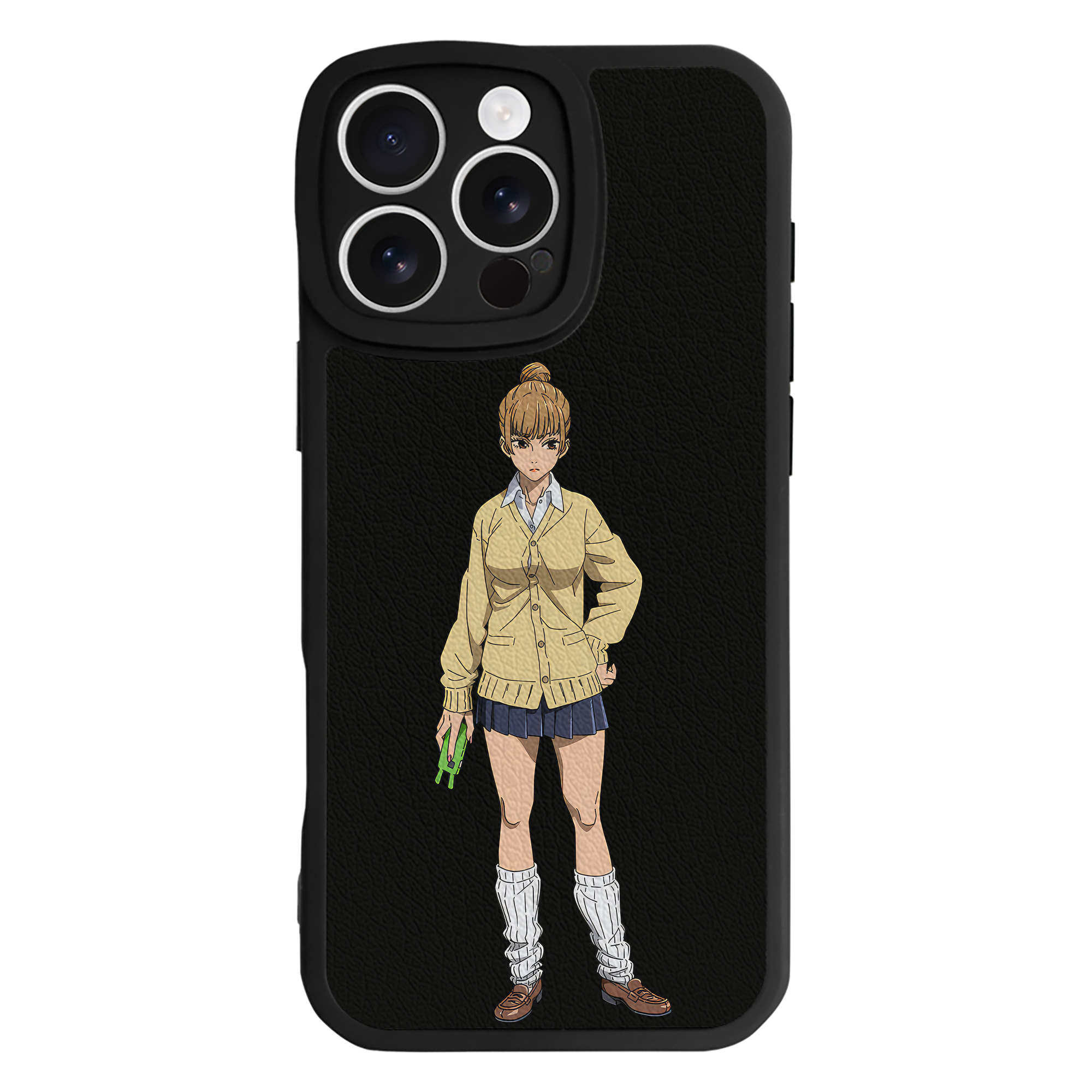（画像用） 呪術廻戦 Jujutsu Kaisen 【iPhone 16シリーズ対応】シリコンスマホケース（レザー調） 材質：シリコン